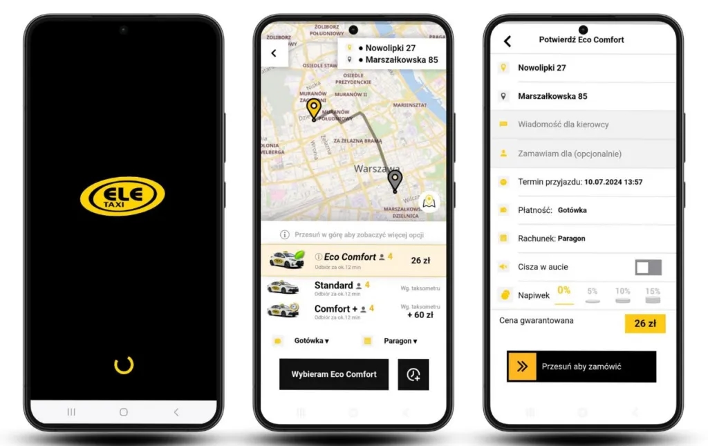 Ile kosztuje taxi z lotniska Chopina na dworzec wschodni? Sprawdź ceny!