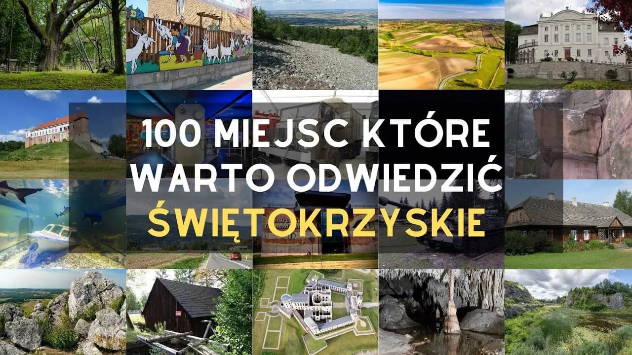 Najlepsze atrakcje w woj świętokrzyskim, które musisz zobaczyć